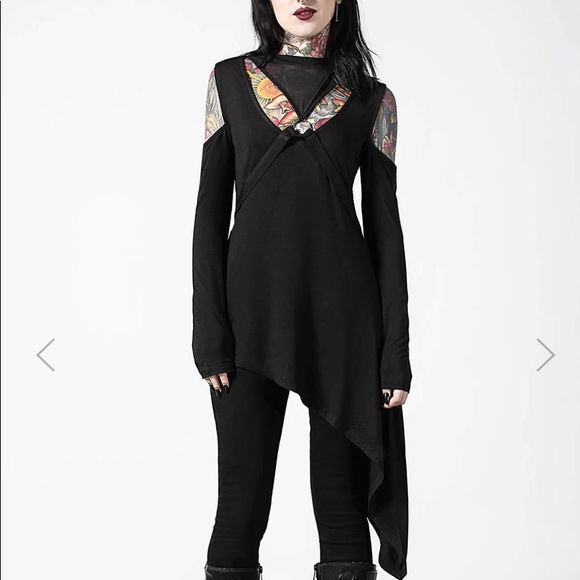 Super sexy asymmetrical top - Picture 4 of 4